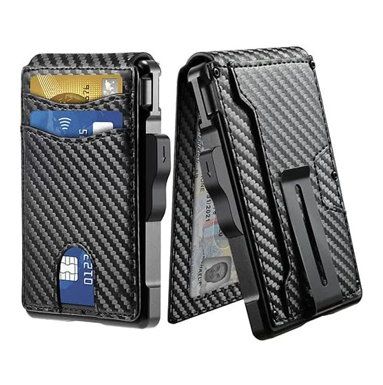 Artsy Digi® Smart Wallet – Slim Bifold with RFID & Money Clip