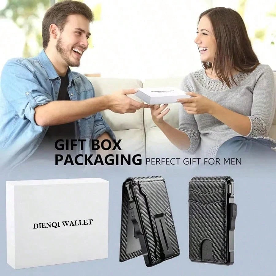 Artsy Digi® Smart Wallet – Slim Bifold with RFID & Money Clip