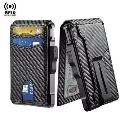 Artsy Digi® Smart Wallet – Slim Bifold with RFID & Money Clip