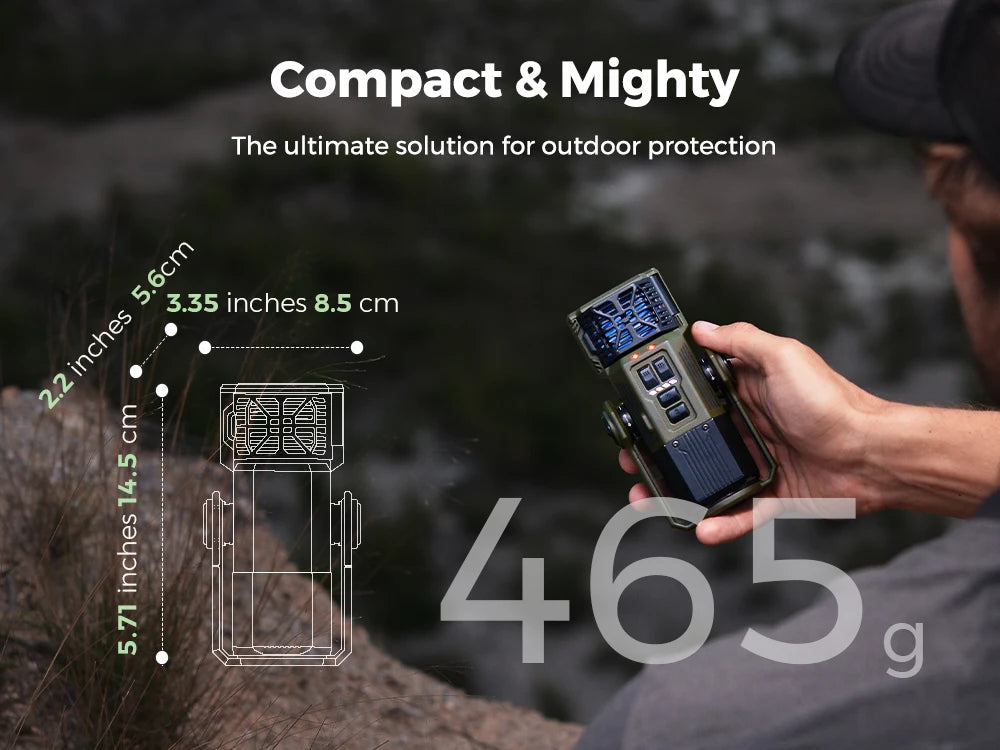 Artsy Digi™ EVO Repeller PRO – Rechargeable Mosquito Repeller & 3000LM Camp Lantern