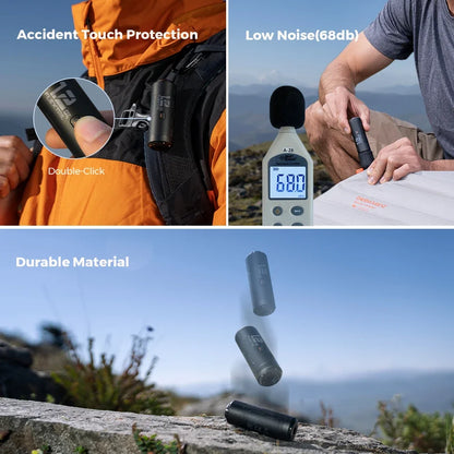 Artsy Digi™ ZERO PUMP PRO – Portable Electric Air Pump for Camping Pads (Rechargeable)