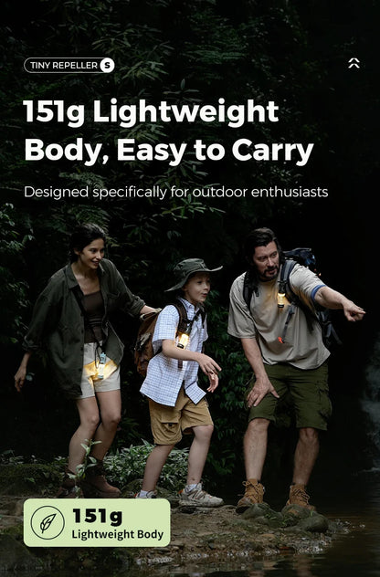 Artsy Digi™ TINY REPELLER BASIC – Rechargeable Mosquito Repeller & Camp Light