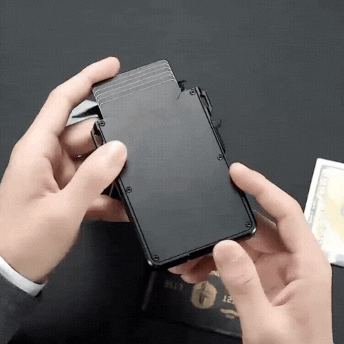 Artsy Digi® Smart Wallet – Slim Bifold with RFID & Money Clip